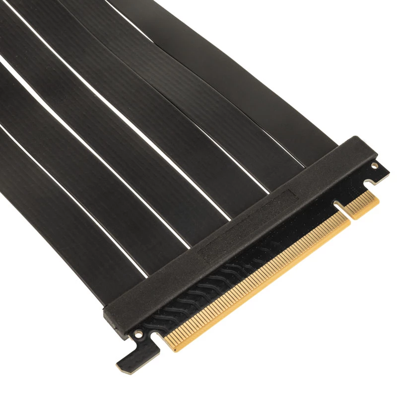 Kolink PCI Express 5.0 x16 auf x16 Riser-Kabel, 90 Grad, schwarz – 30 cm