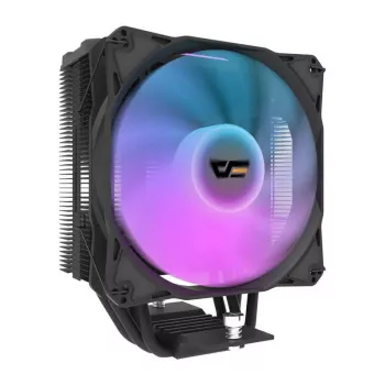 240mm Darkflash Computer-Radiator Z4 PRO MIST Schwarz mit RGB-Beleuchtung