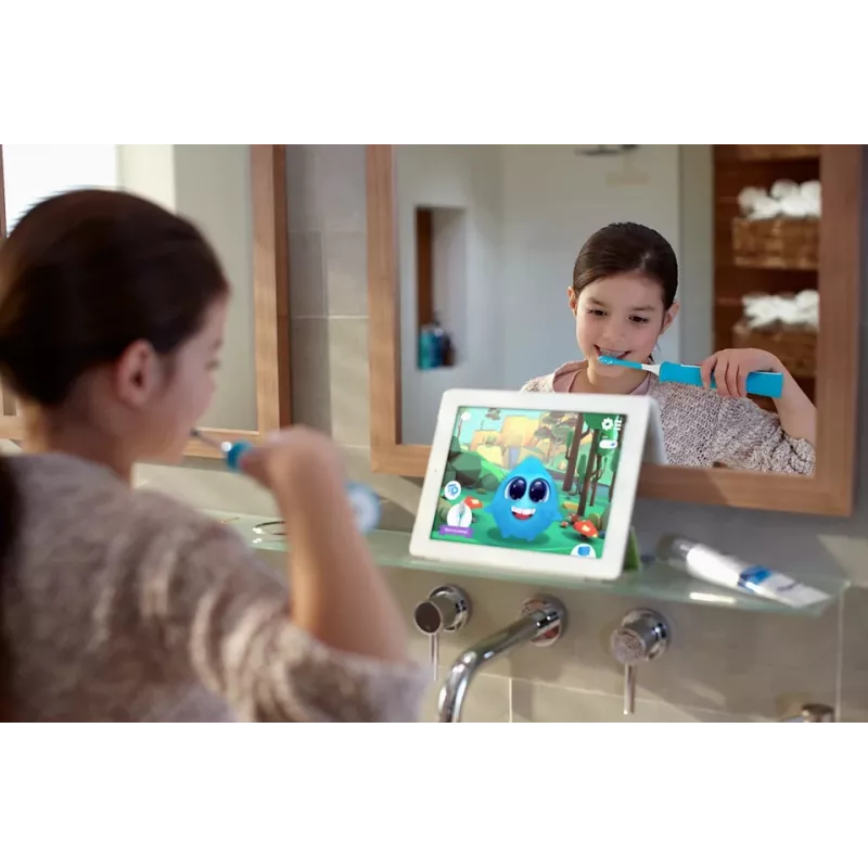 Sonic-Zahnbürste Philips Sonicare For Kids HX6352/11 Aqua Farbe