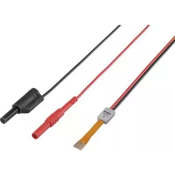 VOLTCRAFT Messadapter - gerade MB-702 Schwarz, Rot (VC-8374270)