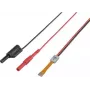 VOLTCRAFT Messadapter - gerade MB-702 Schwarz, Rot (VC-8374270)