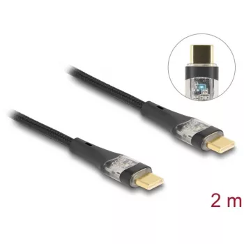Delock 80764 USB-Kabel Schwarz