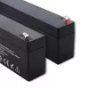 Versiegelte AGM-Batterie QOLTEC 12V 2,3Ah für USV- und Backup-Systeme, max. Entladung 34,5A