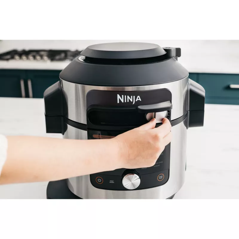 Multikocher Ninja OL750EU 7,5 L 1760 W Schwarz Edelstahl, 14 Automatikprogramme