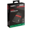 SSD Emtec 256GB USB Type-C 3.2 Gen 1 Schwarz Rot X200