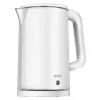 Wasserkocher MPM 1,7 L 2200 W Edelstahlgehäuse, Tasten, einstellbarer Thermostat, Sicherheitsverriegelung