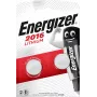 Einwegbatterie Energizer CR2016 3V 100 mAh Lithium-Knopfzelle 2 Stück Blister, Ø20 mm x 1,6 mm