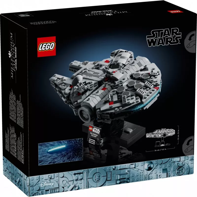 LEGO Star Wars Millennium Falcon 75375 Modellbausatz — 1351 Teile, 18+, 190×240×130 mm