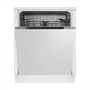 BEKO Einbau-Geschirrspüler BDIN16435, Energieklasse D, SelfDry, Led-Spot