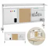 Schreibtischtrennwand Ergo Office ER-300 W, Breite 1250 mm, maximale Belastung 10 kg
