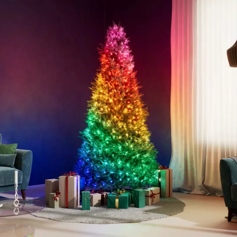 Twinkly Candies LED-Weihnachtsbaumkerzen TWKC100RGB-T 6 m Kerzenform
