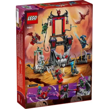 Bauset LEGO NINJAGO 71841 Drachen-Dorf – 305 Teile, 6 Minifiguren, ab 7 Jahren
