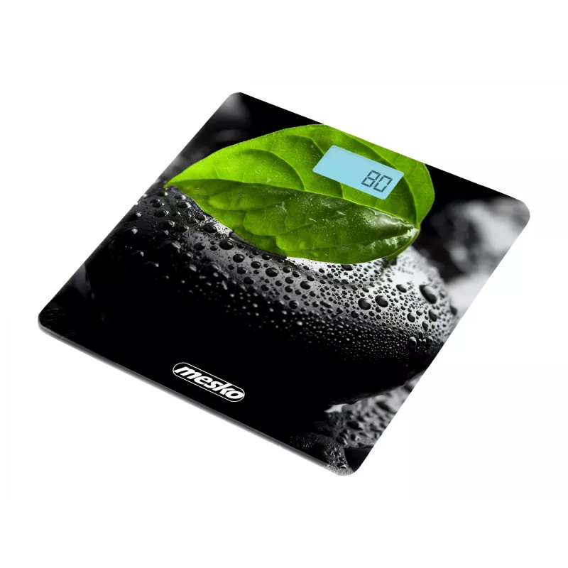 Badezimmerwaage Mesko MS 8149 Maximales Gewicht 150 kg Genauigkeit 100 g Schwarz Grün