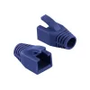 Logilink | RJ45-Stecker-Zugentlastungstülle, 8,0 mm (50 Stk.) | MP0035B | Blau