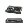 Supermicro SuperServer E300-8D - Server - Mini-1U - 1-Weg - 1 x Xeon D-1518 / 2,2 GHz - RAM 0 MB - keine HDD - AST2400 - GigE, 10 GigE - kein Betriebssystem - Anzeige: keine