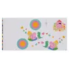 Kinderfahrrad Toimsa TOI1198 12 Zoll Peppa Pig Design, 12-Zoll-Schaumstoffräder, Vorderbremse, Stützräder, Korb