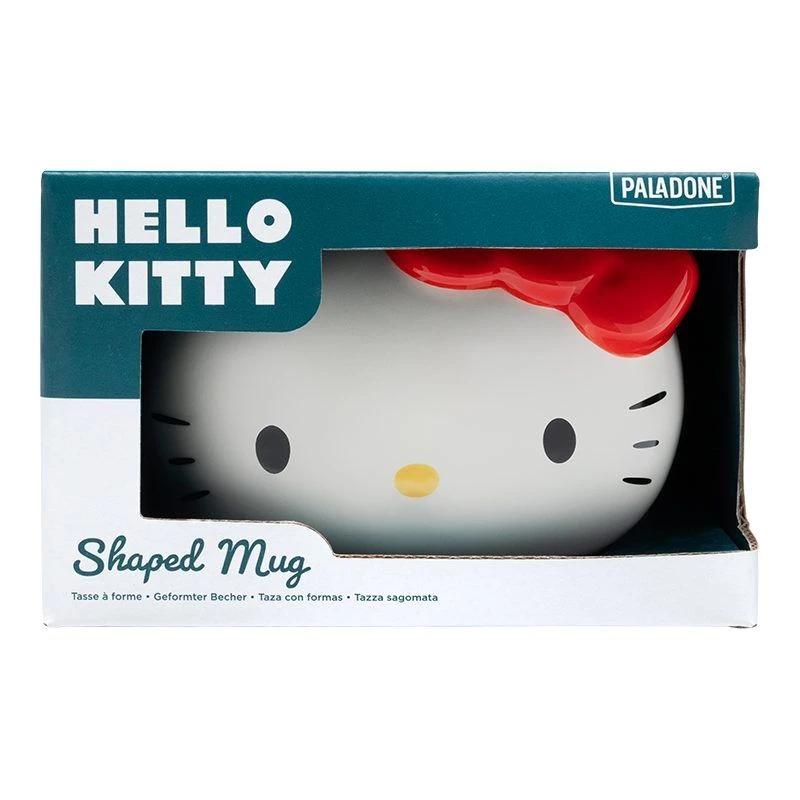 Paladone Hello Kitty Tasse in Form eines Hello Kitty Kopfes