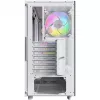 Montech XR Wood Midi-Tower Weiß
