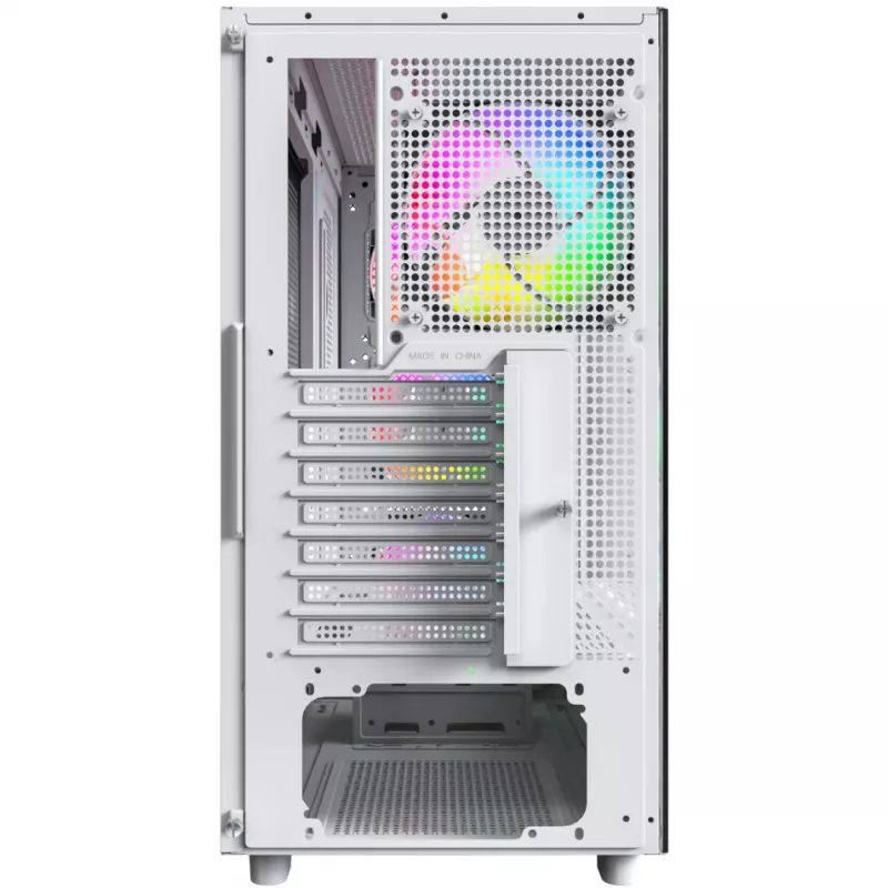 Montech XR Wood Midi-Tower Weiß