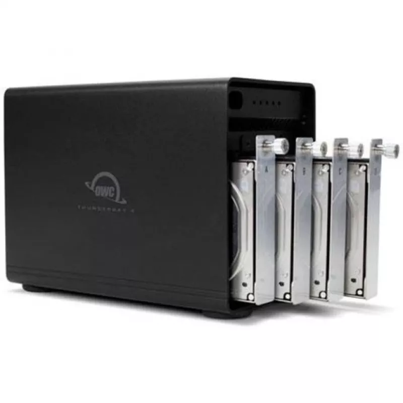 ThunderBay 4 (schwarz, 4-Bay Thunderbolt 3 External Drive Enclosure)