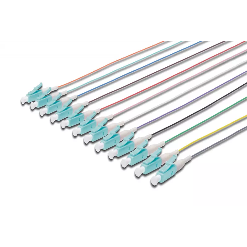 Glasfaser-Pigtails Digitus LC OM3 50/125 µ Simplex 2m