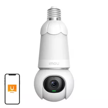 IP-Überwachungskamera IMOU IPC-S6DP-5M0WEB-E27 in Birnenform 5MP, 2,8mm Objektiv, Wi‑Fi, MicroSD bis zu 256GB, 30m Nachtsicht