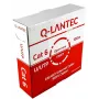Netzwerkkabel Q-LANTEC KIU6PVC100Q U/UTP Cat.6A Kupferlitzenleiter 100 m PVC grau, Ø 5,8 mm, AWG 23