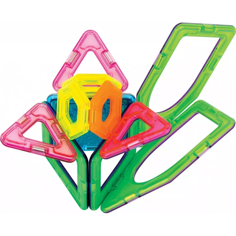 Magnetisches Konstruktionsset MAGFORMERS Twinkling Garden — 27-teilig, magnetische Bauplatten