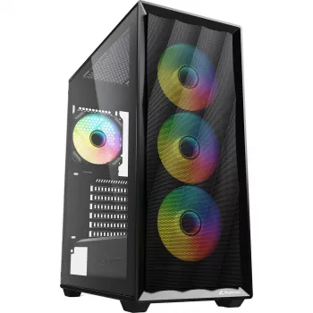 Computergehäuse Sharkoon VK4 ARGB ATX schwarz
