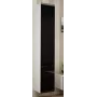 Cama geschlossen Schrank VIGO '180' 180/40/30 weiß/schwarz glänzend