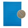 Projektmappe A4 aus Karton Smiltainis mit Metallclip, mit Aufdruck Blau