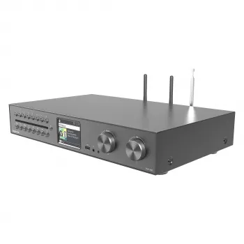 Telestar 5700550 Radio Internet Digital Schwarz, Metallic