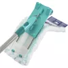 Mop Leifheit 55049 Mikrofaser-Mopp für Laminat, Fliesen und Holz, grau/türkis