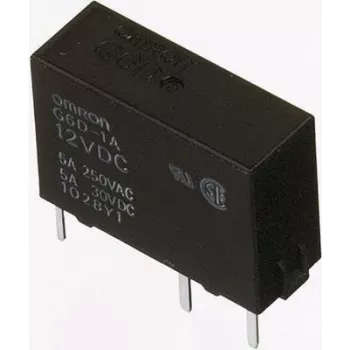Omron PCB-Relais 24 V/DC 5 A 1 Schließer G6D-1A-ASI 24DC 1 Stück (G6D-1A-ASI 24DC)