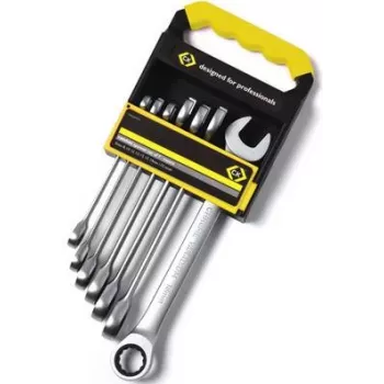 Ringschlüsselsatz c.k tools T4344M7ST — 7-teilig 8–19 mm