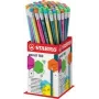 Bleistift-Displayständer Stabilo 2160/72-1HB – Karton, mehrfarbig, 90×90×200 mm