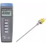 VOLTCRAFT K101 + TP 203 Temperaturmessgerät -200 bis +1370 °C Fühler Typ K