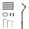 Mikrofonständer MACLEAN MC-337 höhenverstellbar 626–1694 mm, Tragfähigkeit 1 kg