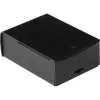JOY-IT RPI CASE ALU06 - Gehäuse für Raspberry Pi 4, Alu, schwarz (RB-ALUCASEP4+06)