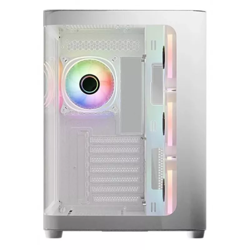 Computer case Midi LC-Power Gaming 8001W Pro-Storm Light, ATX, Schwarz