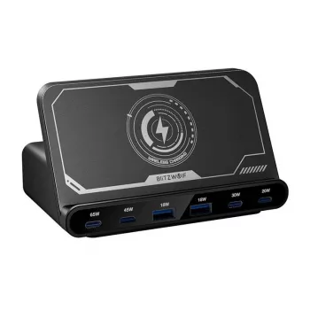 Ladegerät BlitzWolf BW-S27 160W, 2×USB-A, 4×USB-C