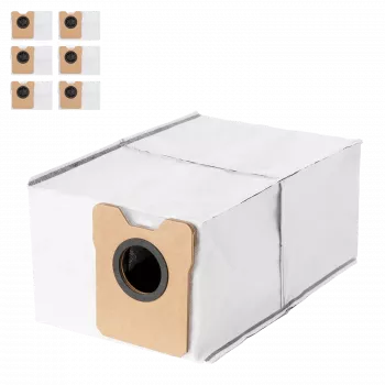 Staubbeutel 6er-Pack für Eufy C10/C20 (große Kapazität) — kompatibel mit Roboter-Staubsauger Auto-Empty