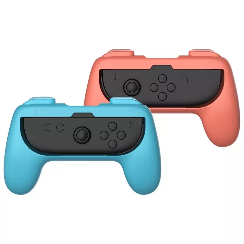 Controller-Griff Subsonic Joy-Cons Komfortgriff Switch & Switch 2 Pink Türkis
