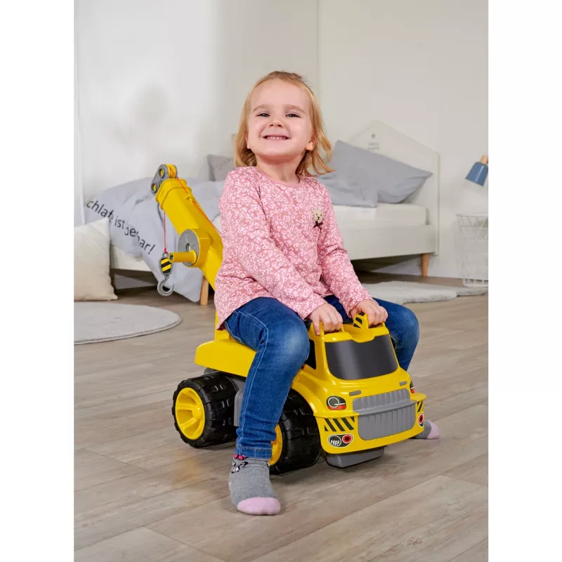 Kran-LKW BIG Power Worker Maxi Kran Gelb 3 bis 7 Jahre
