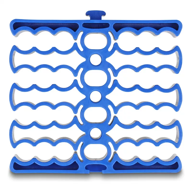 Kabelhalter DeLOCK 66325 blau 24 Kabeleingänge