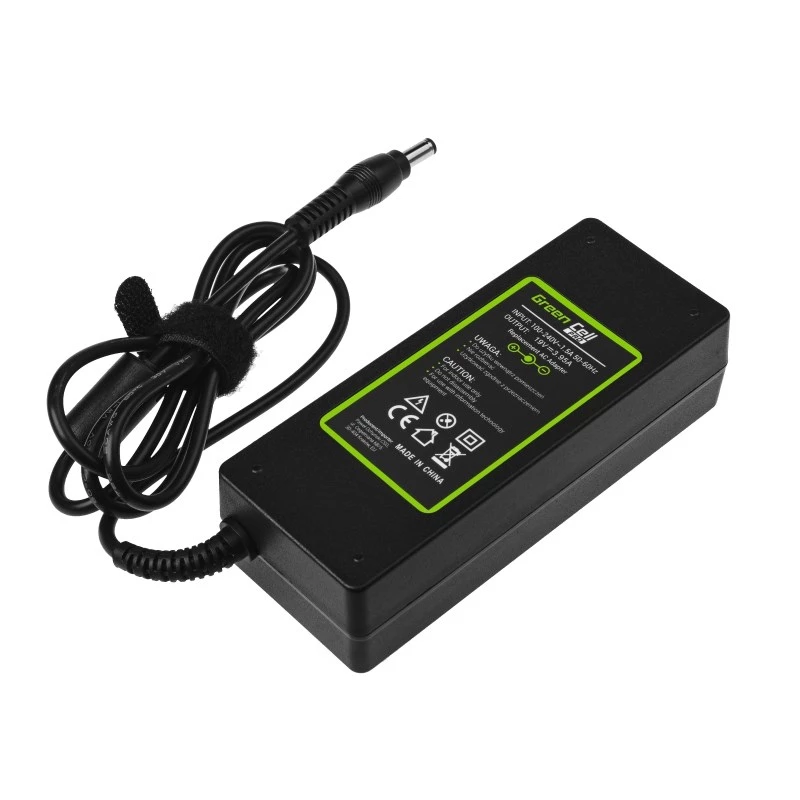 Netzteil Grün Cell AD26AP 75W 19V AC/DC Indoor-Laptop-Ladegerät, schwarz