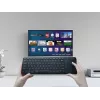 Funk-Tastatur RF TRACER TRAKLA46367 — Full-Size, Membran, Touchpad, 2,4 GHz, Schwarz