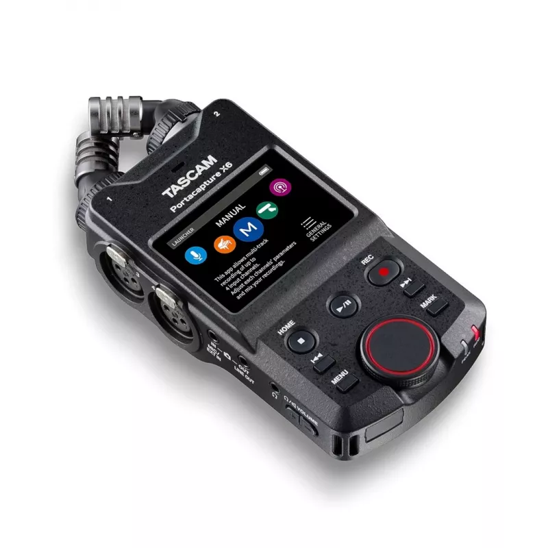 Tascam Portacapture X6 - tragbarer, hochauflösender Mehrspur-Recorder
