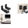 LogiLink Soundbar-Wall Mount f. 9-15.4cm Width Schwarz - Accessory TFT/LCD-TV (BP0209)