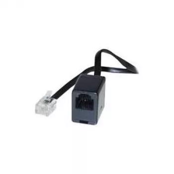 S/CONN 6 m RJ11 Schwarz Transparent Kabel TC 70226 ShiverPeaks